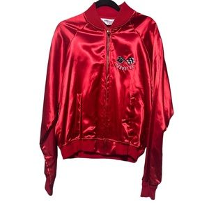 Corevette Autowear From MidAmerica Large Vintage Classic Satin Coat